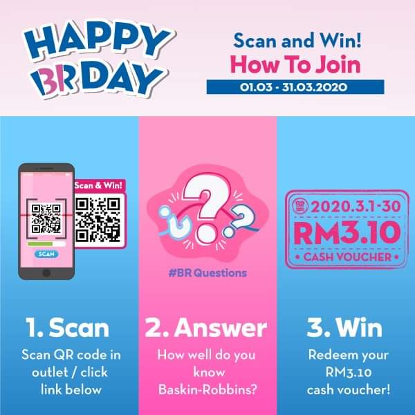 1 31 Mar 2020 Baskin Robbins Special Contest EverydayOnSales