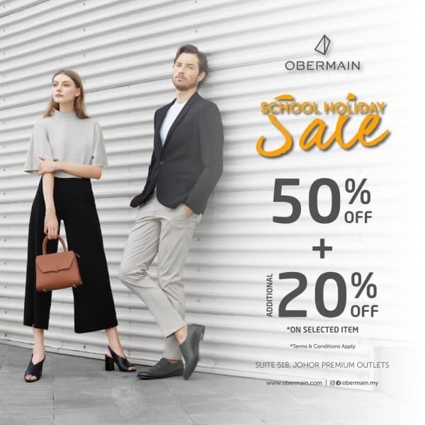 Mar Obermain Special Sale At Johor Premium Outlets