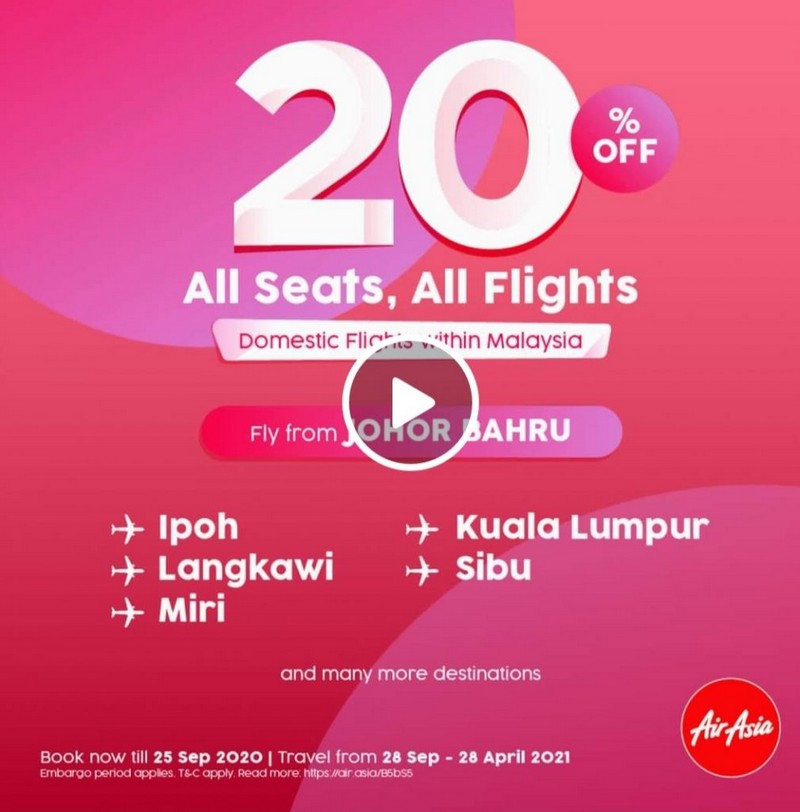 Now Till Sep Airasia Seats Flights Sept Promo