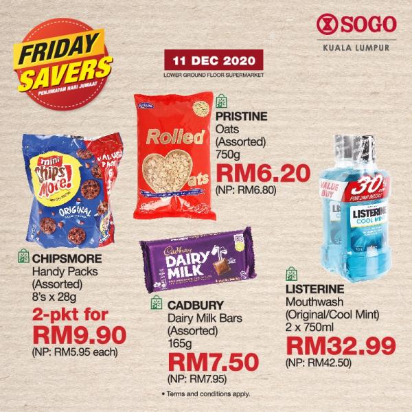 Dec Sogo Supermarket Friday Savers Promotion Everydayonsales