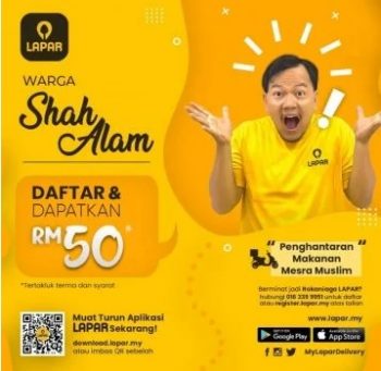 17 Aug 2021 Onward Lapar Free RM50 Voucher EverydayOnSales