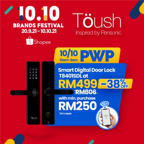 25 Sep 10 Oct 2021 TOUSH Shopee Payday 10 10 Sale EverydayOnSales