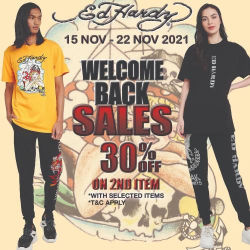 15 22 Nov 2021 Ed Hardy Welcome Back Sales At Johor Premium Outlets