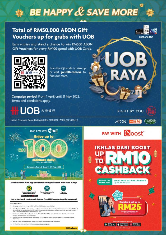 18 Apr 2 May 2022 AEON BiG Hari Raya Promotion Catalogue