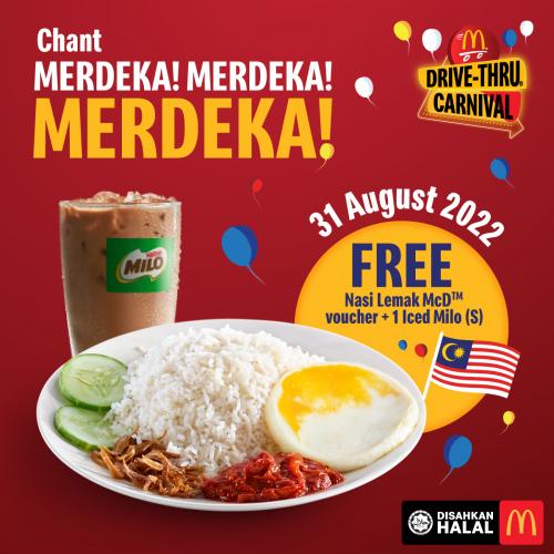 Aug Mcdonald S Merdeka Promotion Everydayonsales