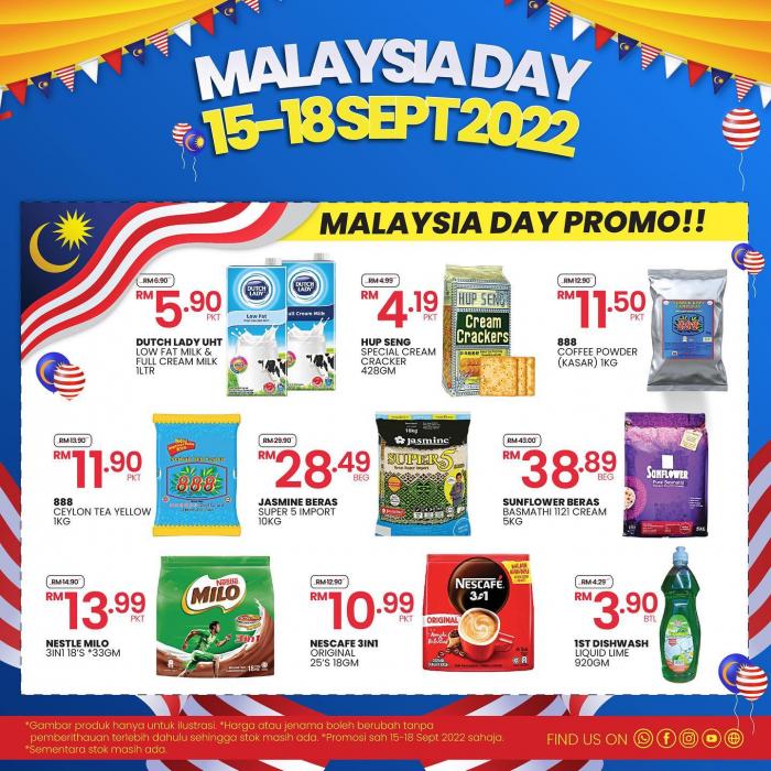 Sep Sri Ternak St Rosyam Mart Malaysia Day Promotion