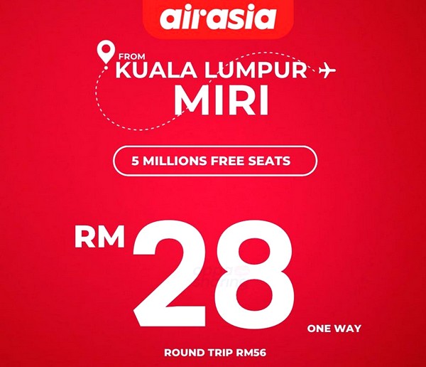 Now Till Feb Airasia Million Free Seats Is Back The Mega