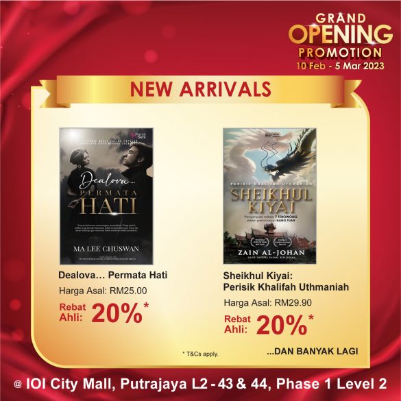 Feb Mar Popular Grand Opening Promo At Ioi City Mall