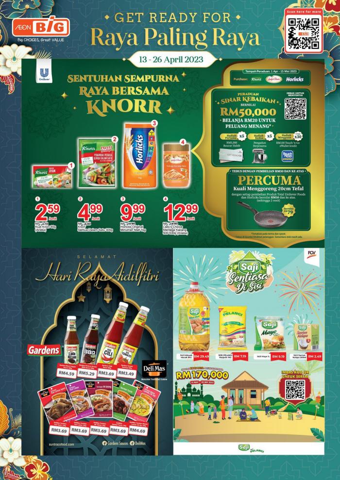 Apr Aeon Big Hari Raya Promotion Catalogue