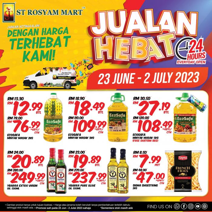 23 Jun 2 Jul 2023 ST Rosyam Mart Greatest Sale Promotion