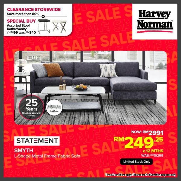 Now Till Jul Harvey Norman Factory Outlet Warehouse Sale