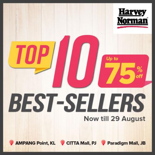 Now Till Aug Harvey Norman Factory Outlet Top Best Sellers