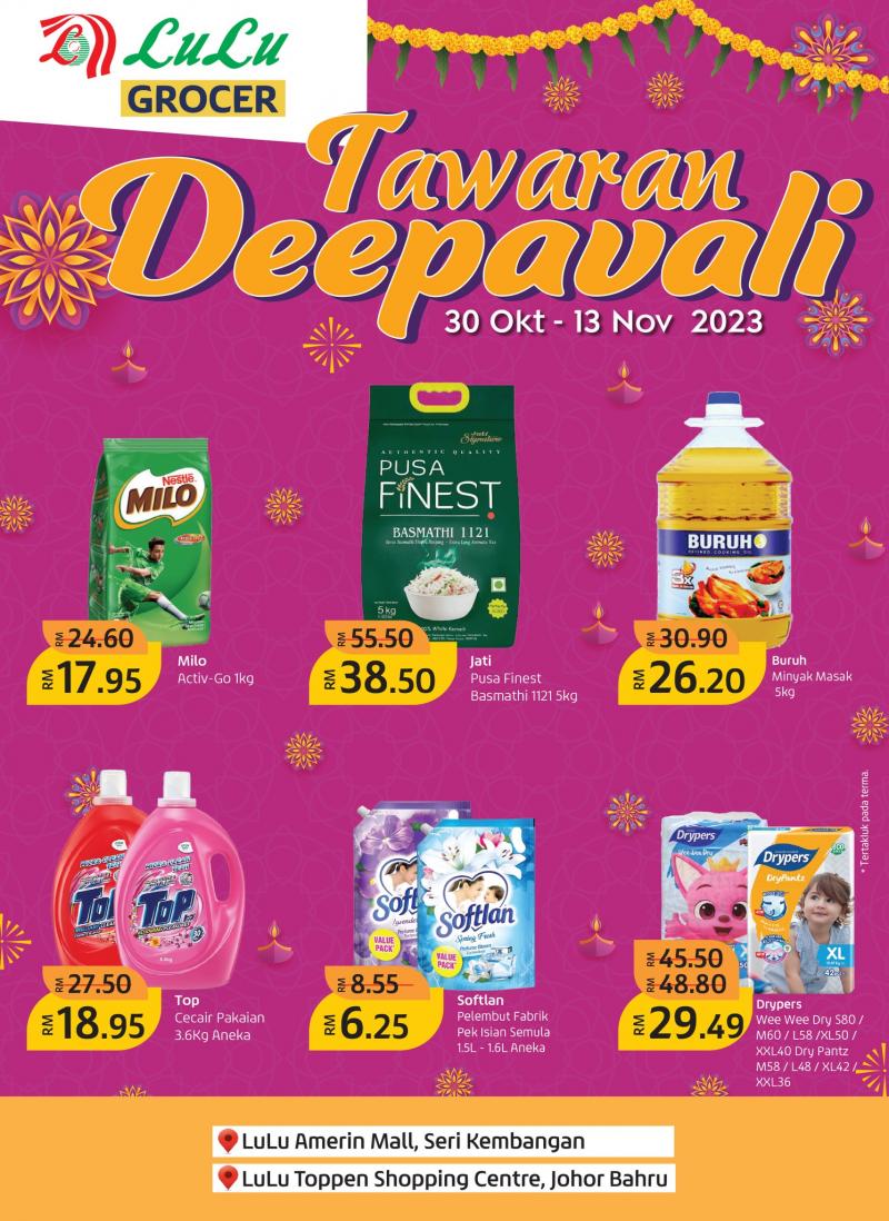 Oct Nov Lulu Deepavali Promotion Catalogue