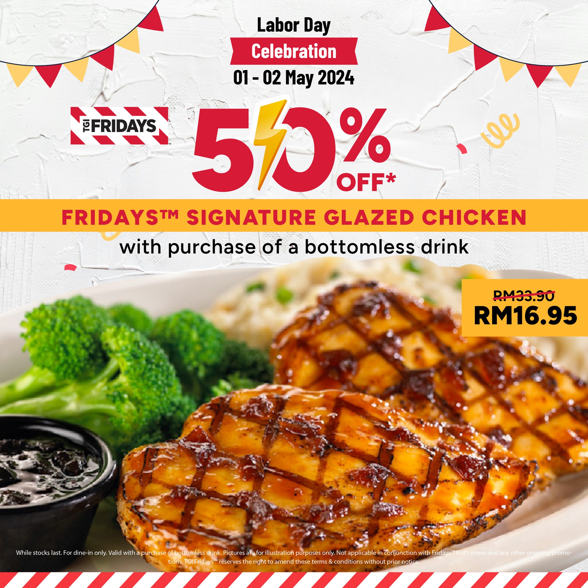 1 2 May 2024 TGI Fridays Labor Day Special EverydayOnSales