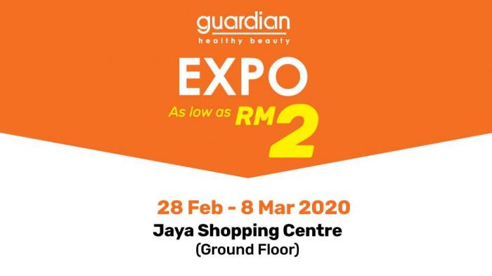 28 Feb 8 Mar 2020 Guardian Expo At Jaya Shopping Centre Everydayonsales Com