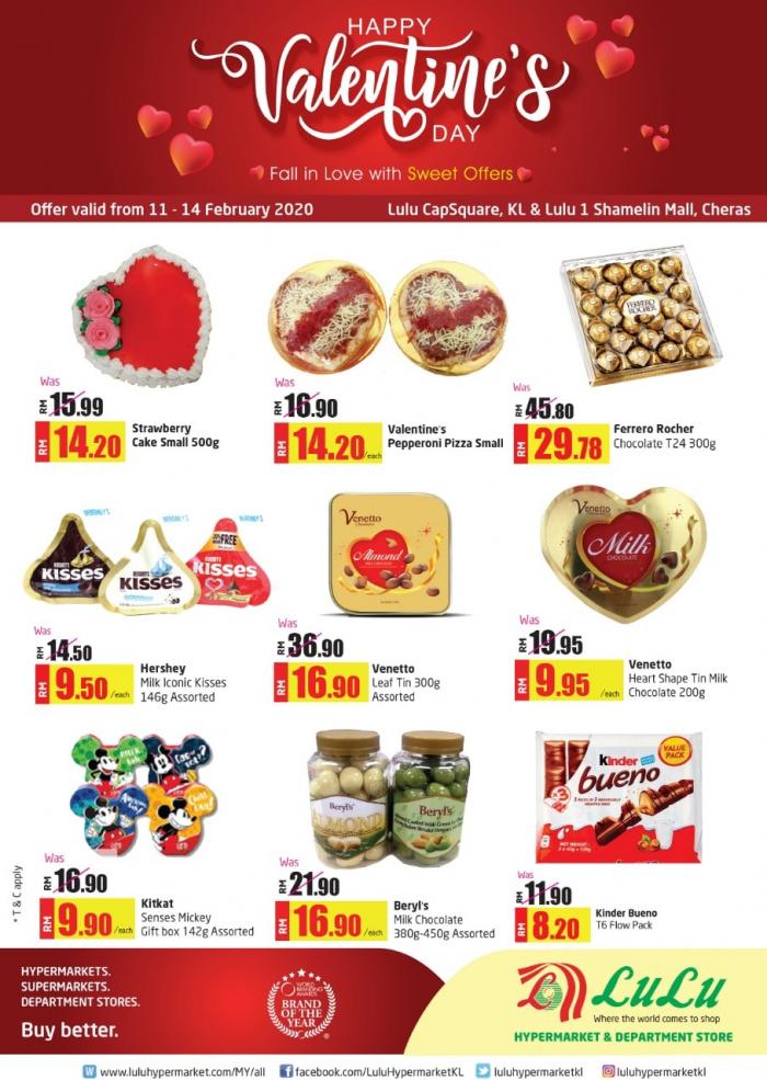 11-14 Feb 2020: LuLu Hypermarket Valentine's Day Promotion 