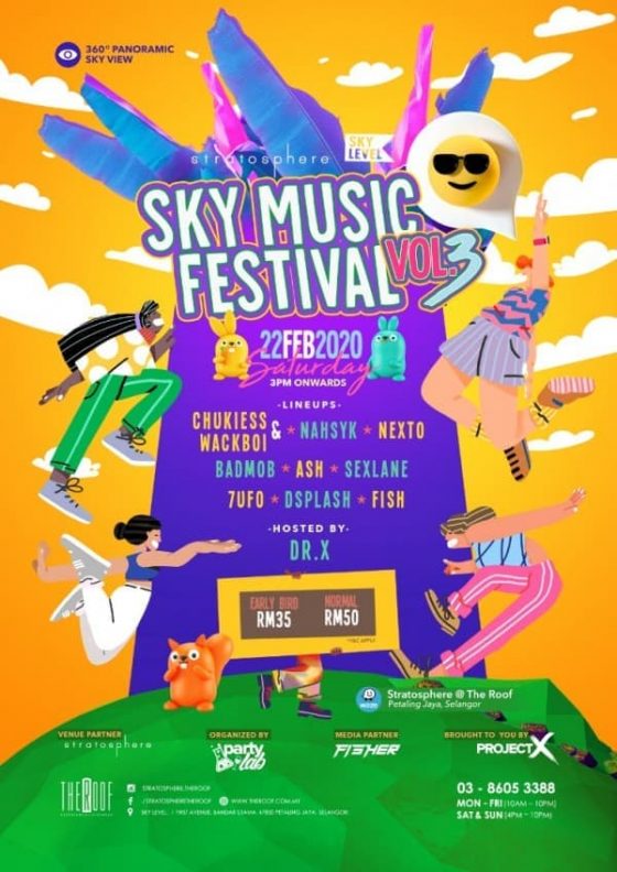 22 Feb 2020 Stratosphere Sky Music Festival