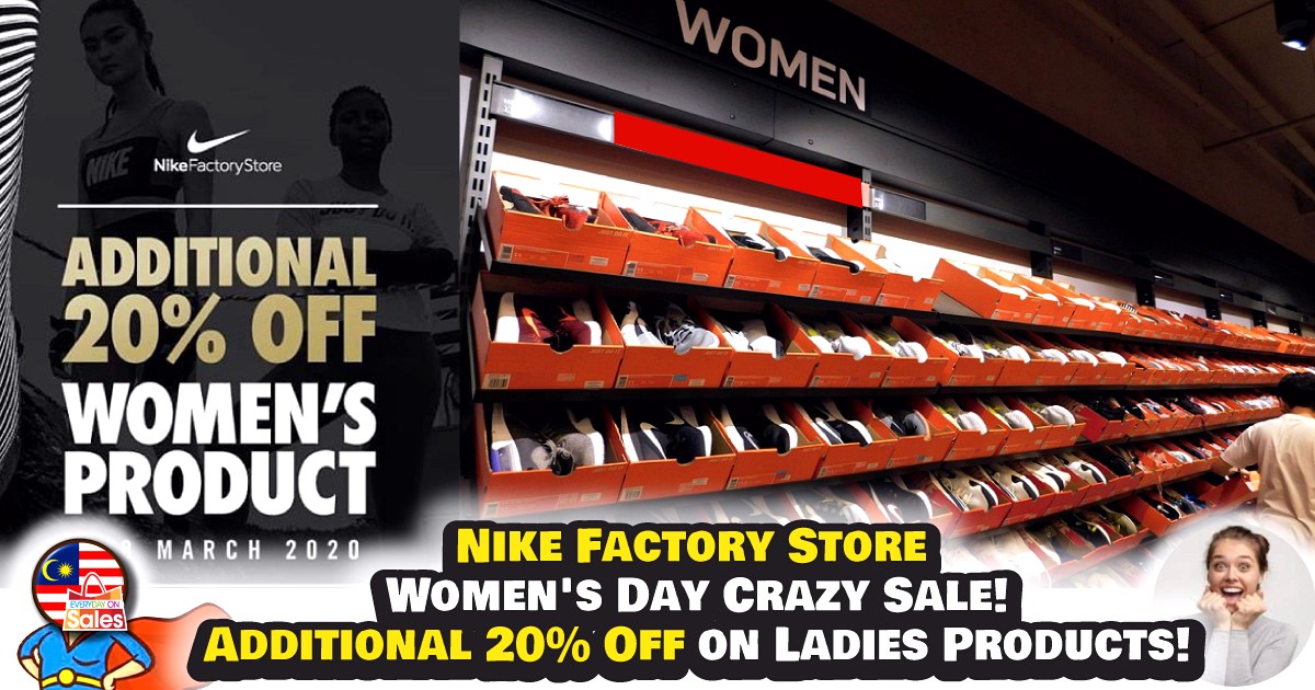 7-8 Mar 2020: Nike Factory Store Women 