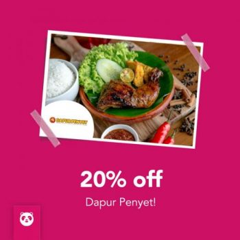 Food-Panda-Dapur-Penyet-Promotion-350x350 - Beverages Food , Restaurant & Pub Johor Kedah Kelantan Kuala Lumpur Melaka Negeri Sembilan Online Store Pahang Penang Perak Perlis Promotions & Freebies Putrajaya Sabah Sarawak Selangor Terengganu 