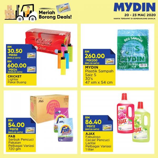 20 23 Mar 2020 Mydin Meriah Borong Deals Promotion Everydayonsales Com