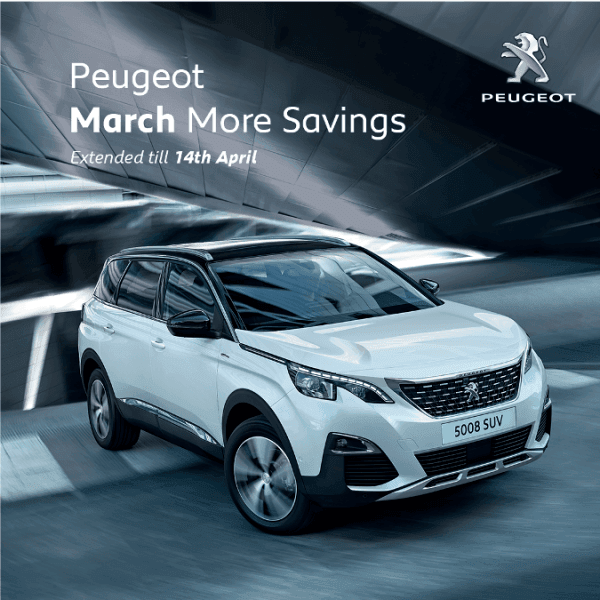 Now till 14 Apr 2020: Peugeot March Promotion ...