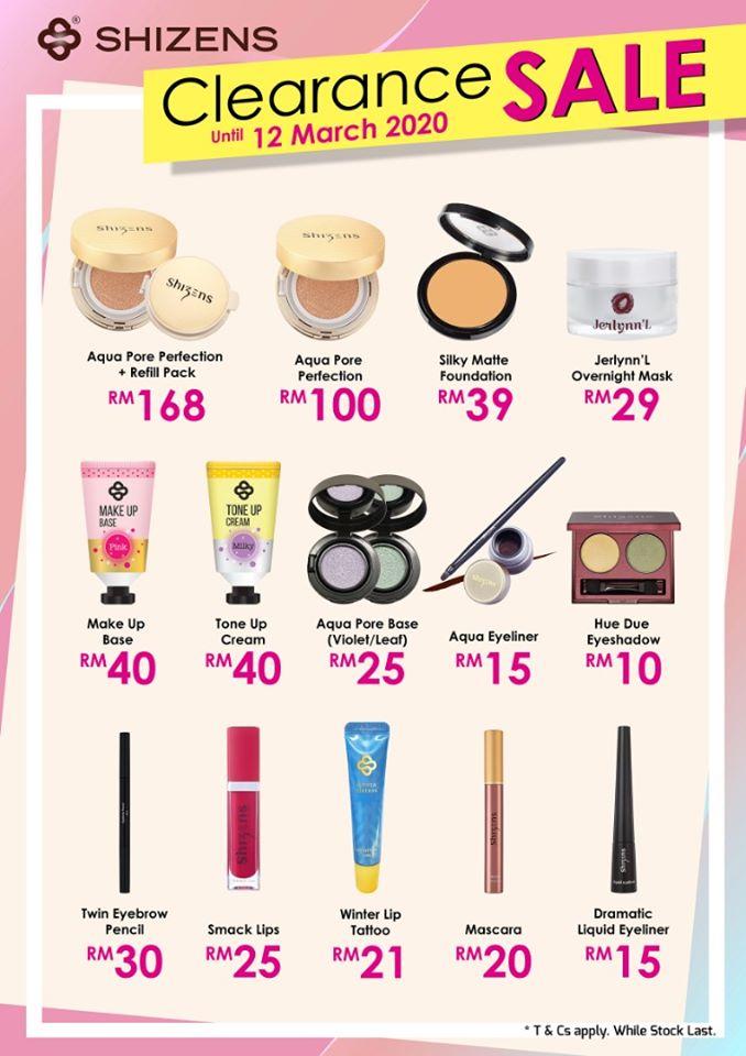 6-12 Mar 2020: Shizens Clearance Sale at Isetan KLCC - EverydayOnSales.com