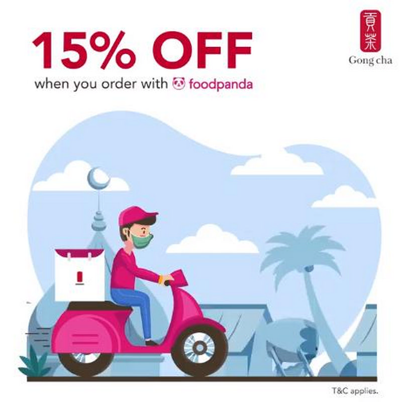 16 22 Apr 2020 Gong Cha Ramadan Promotion On Food Panda Everydayonsales Com