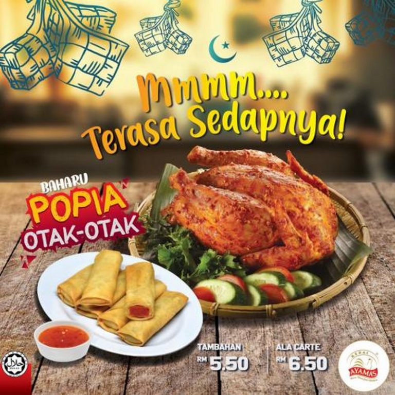 30 Apr 2020 Onward: Kedai Ayamas New Popia Otak-Otak Promo ...