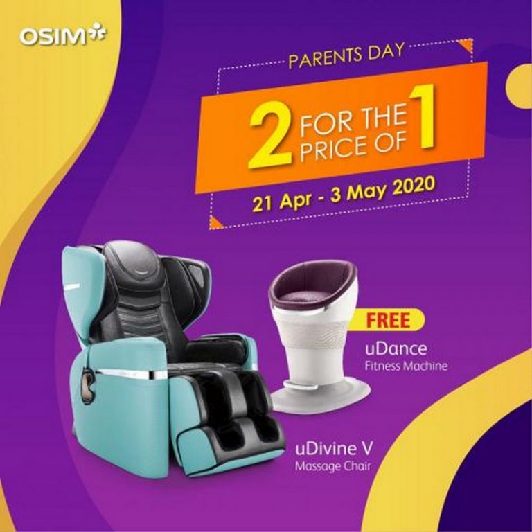 21 Apr-3 May 2020: OSIM Parent's Day Mega Saving Sale - EverydayOnSales.com