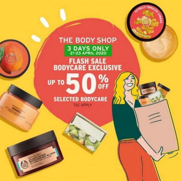 21-23 Apr 2020: The Body Shop Online Exclusive Flash Sale ...