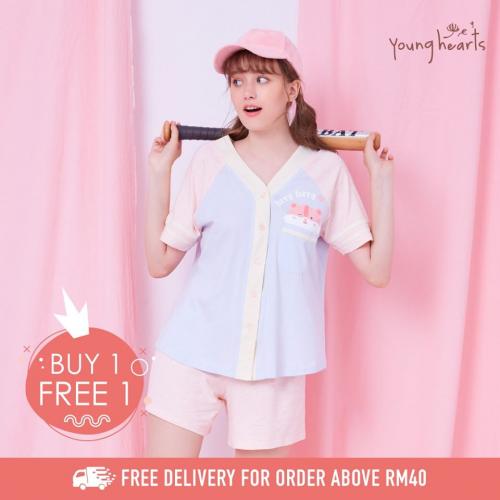 Young best sale hearts sleepwear