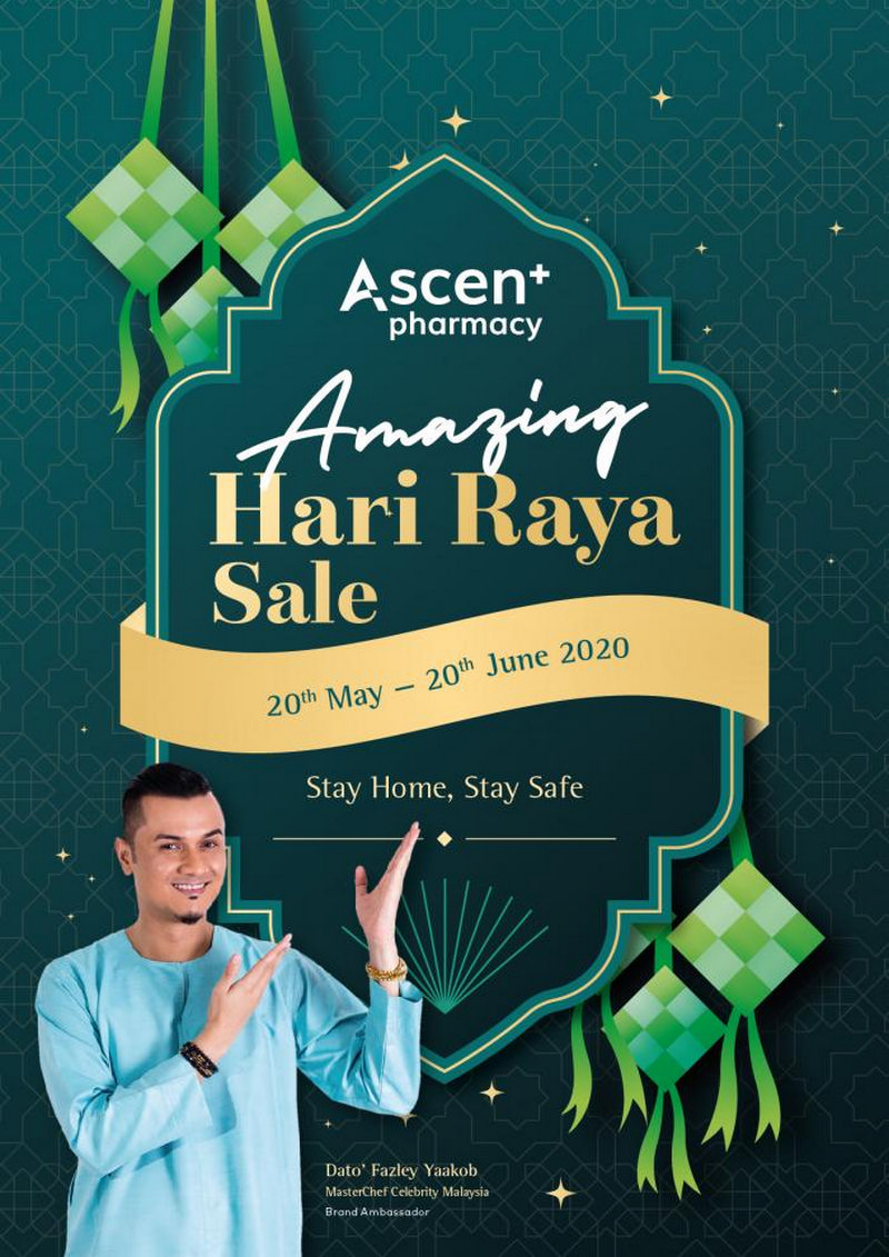 20 May 20 Jun 2020 Ascen Plus Pharmacy Raya Sale Promotion