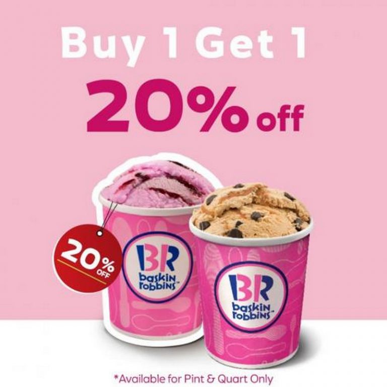 11 May 2020 Onward: Baskin Robbins 1 for 1 Ramadan Promotion ...