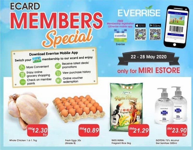 22-28 May 2020: Everrise Member Special Promo - EverydayOnSales.com