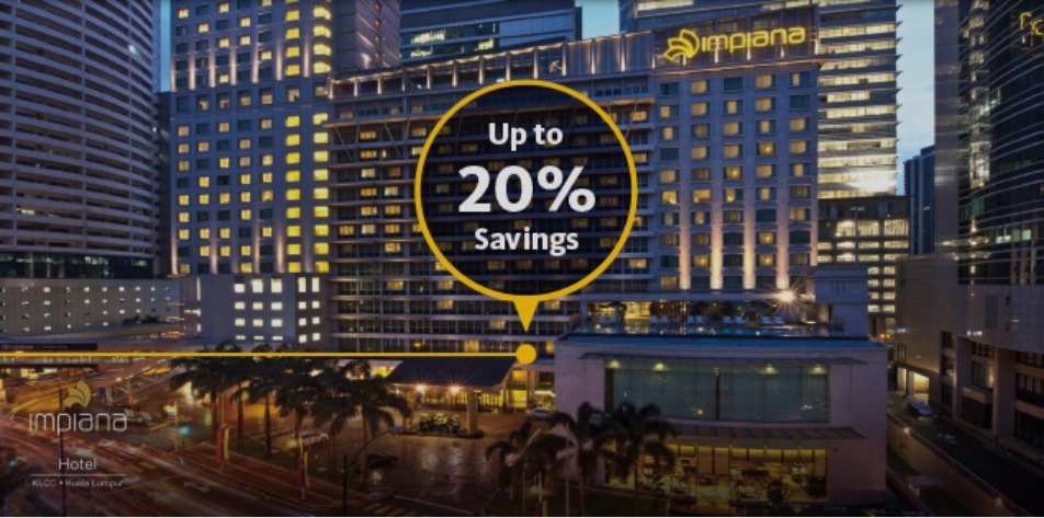 Now Till 31 Dec Impiana Klcc Hotel Promotion With Maybank Everydayonsales Com