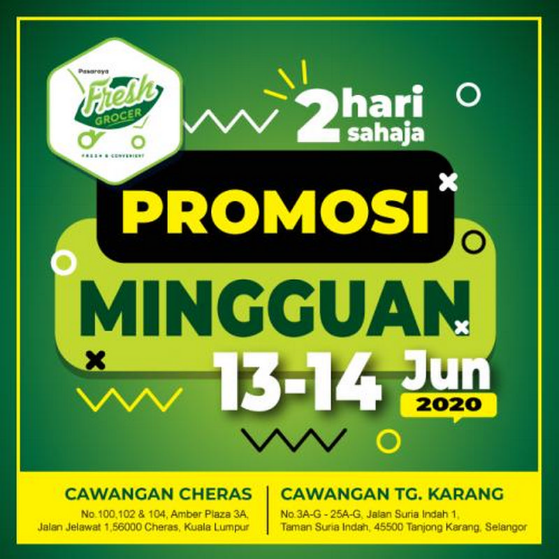 13-14 Jun 2020: Fresh Grocer Weekend Promotion - EverydayOnSales.com