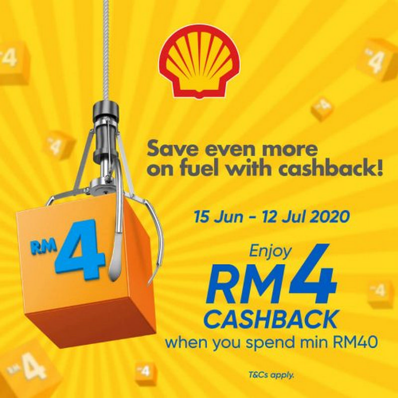 15 Jun 12 Jul 2020 Shell Cashback Promo With Touch N Go Everydayonsales Com