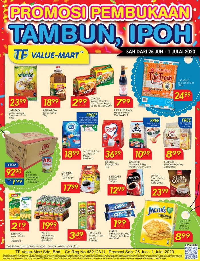 25 Jun 1 Jul 2022 TF Value Mart Opening Promotion at 