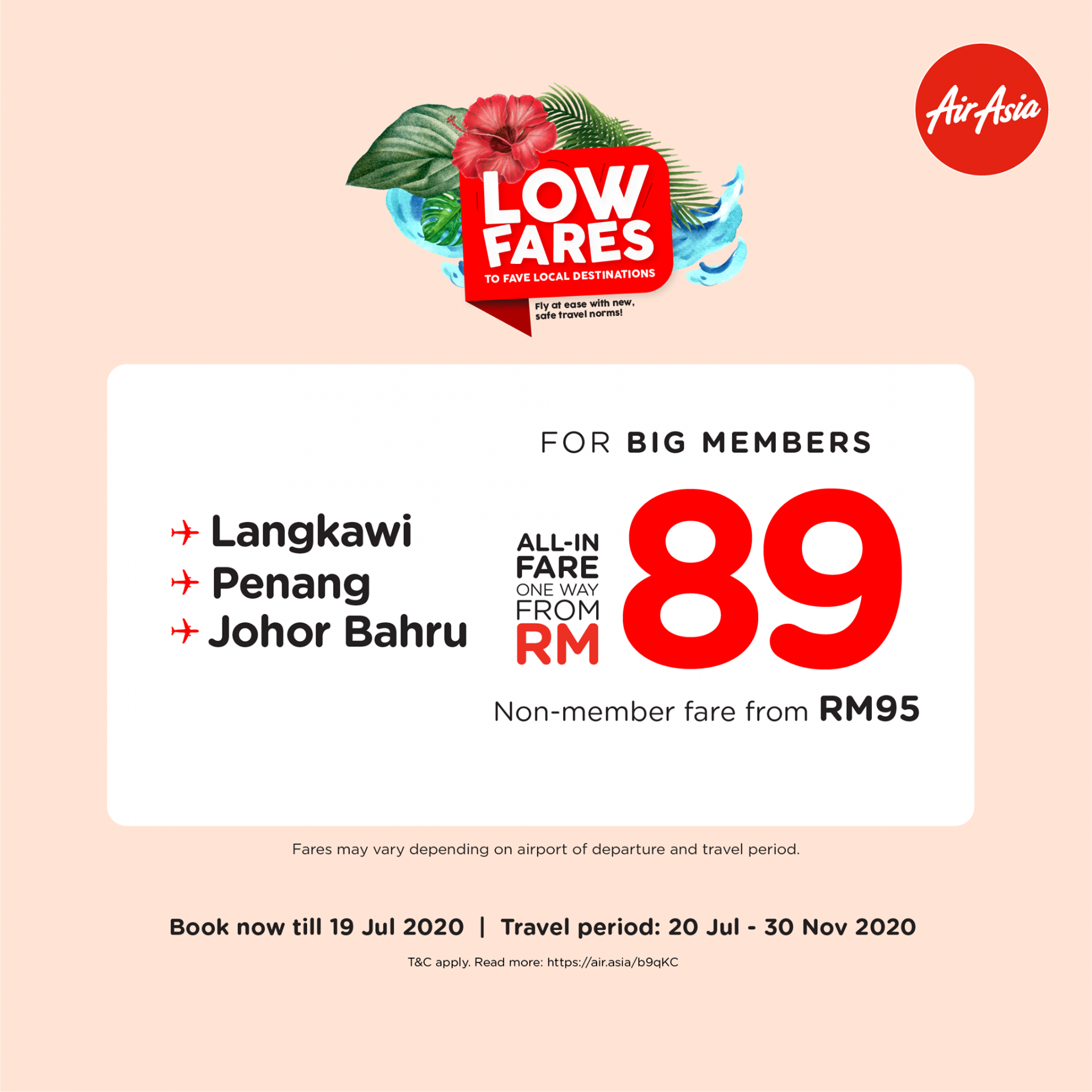 Now Till Jul AirAsia Low Fare Promo EverydayOnSales Com