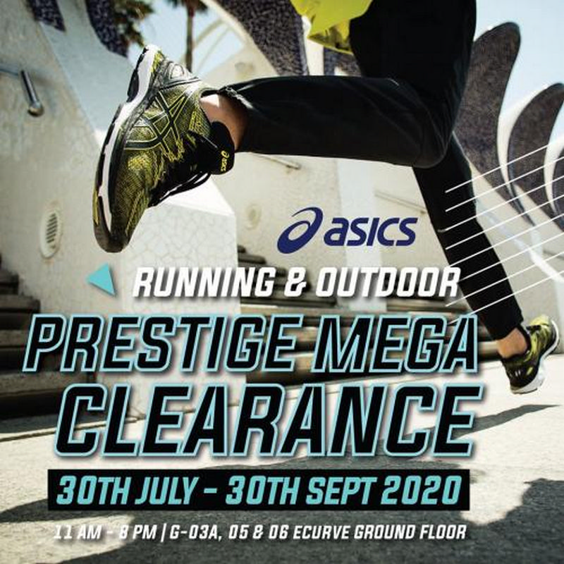 30 Jul-30 Sep 2020: Asics Prestige Mega Clearance Sale at ...