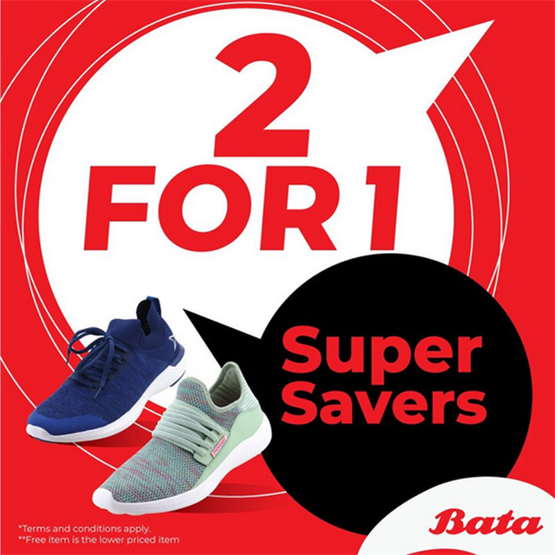 2 Jul 2020 Onward: Bata 2 For 1 Super Savers - EverydayOnSales.com