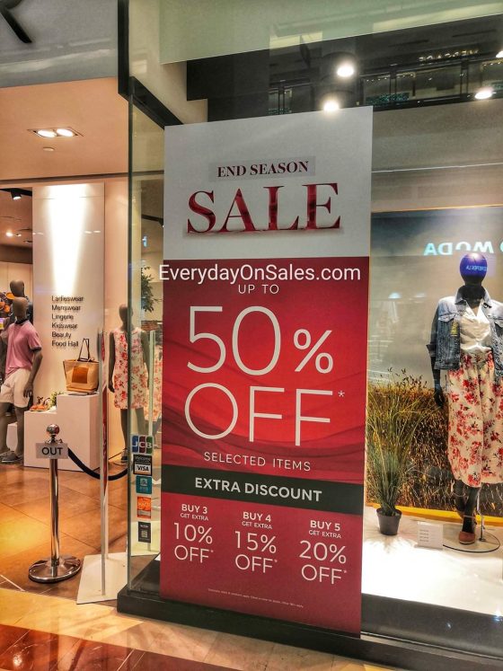 Now till 19 July 2020: Marks & Spencer End Season Sale! Up to 50%+Extra ...