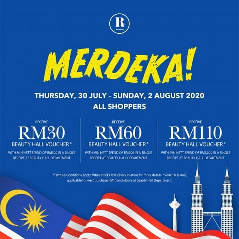 30 Jul-2 Aug 2020: Robinsons Merdeka Promotion - EverydayOnSales.com