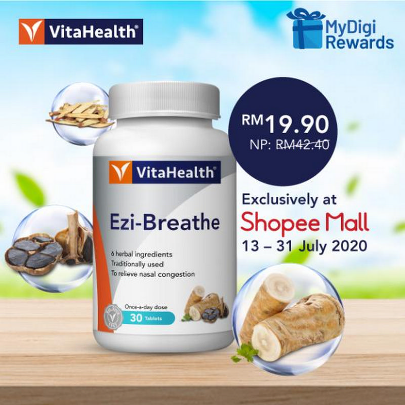 1331 Jul 2020 VitaHealth EziBreathe Promotion on Shopee with MyDigi