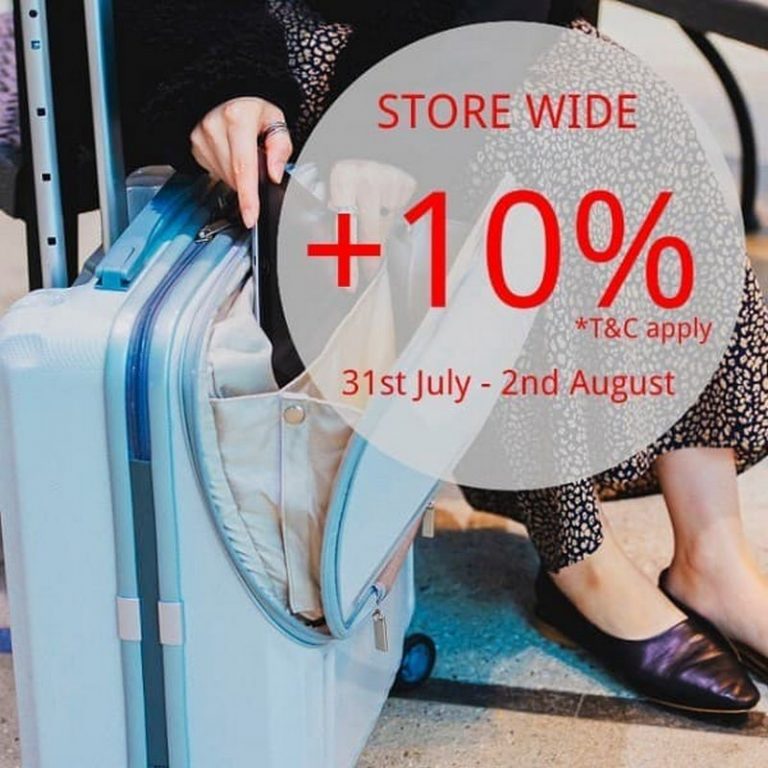 31 Jul2 Aug 2020 ACE Bags & Luggage Outlet Special Sale at Johor Premium Outlets