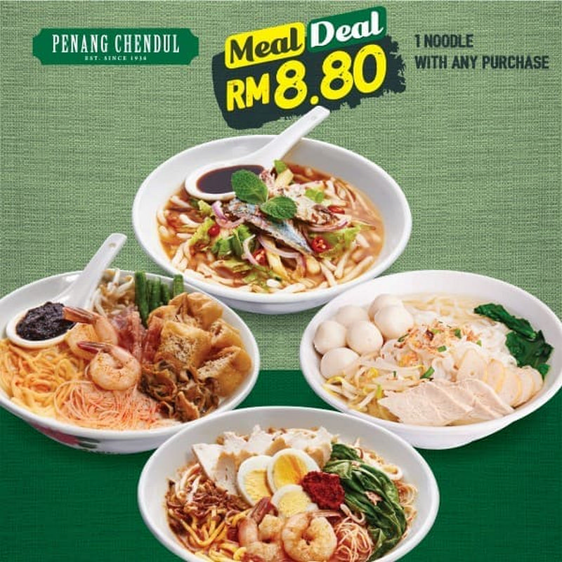 10-20 Aug 2020: Penang Road Famous Teochew Chendul Meal Deal Promo ...