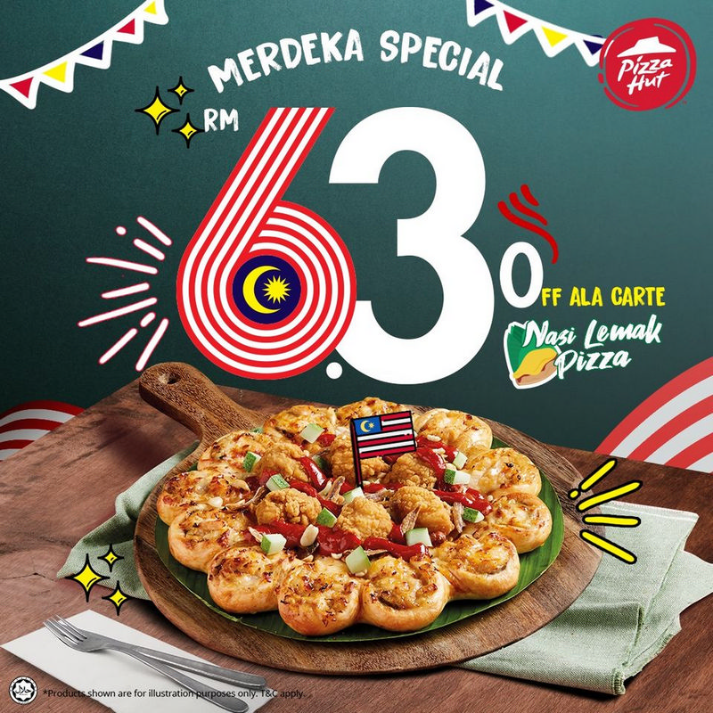 28 Aug 2020 Onward: Pizza Hut Nasi Lemak Pizza Promo - EverydayOnSales.com