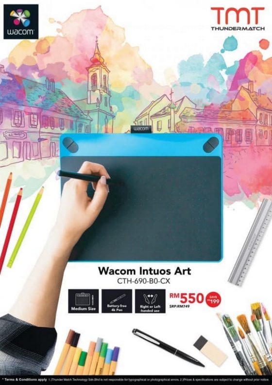 Aug Onward Tmt Wacom Intuos Art Sale Everydayonsales Com