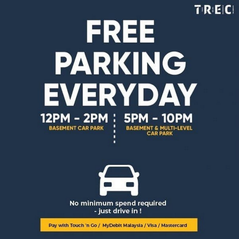 13 Aug 2020 Onward: TREC Free Parking Every Day - EverydayOnSales.com