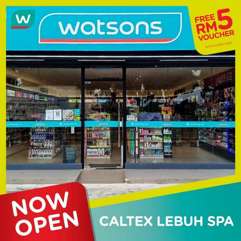 14 20 Aug 2020 Watsons Opening Promotion At Caltex Lebuh Spa Everydayonsales Com